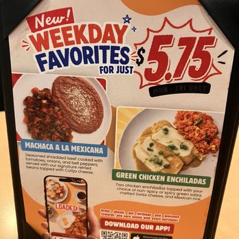 Loaded Cafe - Specials - American Near Me - Placentia, California