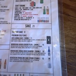 Menu Menu