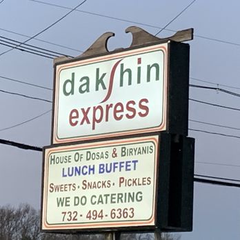 Dakshin Express - a sign for a restaurant - Indian Near Me - Edison, New Jersey