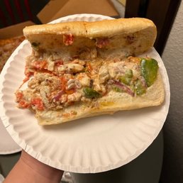 Chicken fajitas sub Chicken fajitas sub