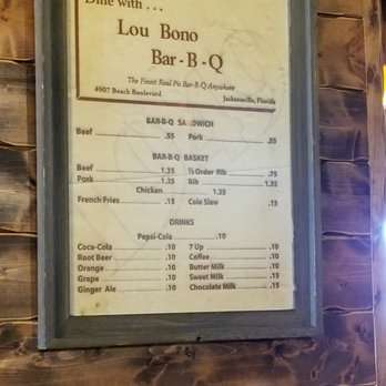 Bono's Bar-B-Q - Barbeque Near Me - Jacksonville, Florida Bono's Bar-B-Q - Barbeque Near Me - Jacksonville, Florida