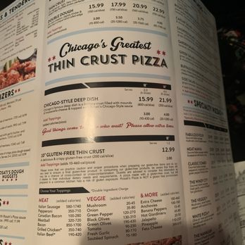 Rosati's Pizza - Build your own pizza menu - Pizza Near Me - Winter Park, Florida