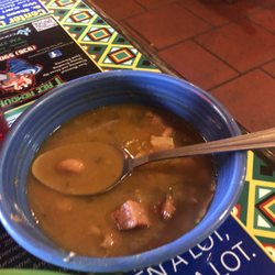 Rancho Grande Mexican Restaurant - No refried beans replaced with great tasting, very well seasoned, charro beans! This is a large bowl