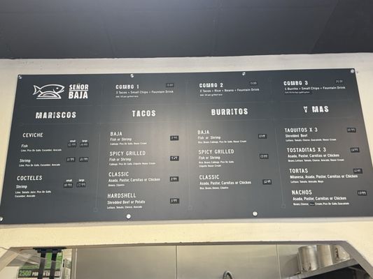 Menu photo 4 Señor Baja Chino, CA