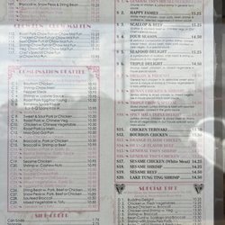 Golden Garden - Menu