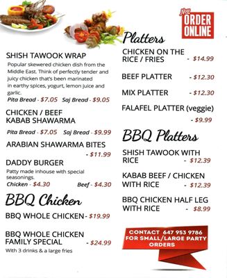 Menu photo 6 Shawarma Daddy Scarborough, ON Menu photo 6 Shawarma Daddy Scarborough, ON