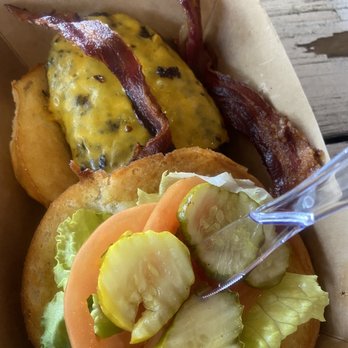 Every-Bellies - The 1/2 pound bacon cheese burger on a potato bun!!!!!!! Yummmmmmmmmmmmm! Fresh and Juicy! - Food Trucks Near Me - Tomball, Texas Every-Bellies - The 1/2 pound bacon cheese burger on a potato bun!!!!!!! Yummmmmmmmmmmmm! Fresh and Juicy! - Food Trucks Near Me - Tomball, Texas