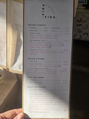 Menu photo 4 Fika Fika Coffee Arcadia, CA Menu photo 4 Fika Fika Coffee Arcadia, CA