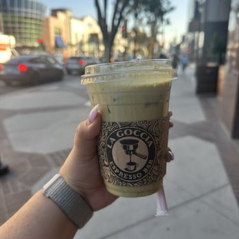 La Goccia Espresso Bar - Pistachio latte - Coffee & Tea Near Me - Glendale, California La Goccia Espresso Bar - Pistachio latte - Coffee & Tea Near Me - Glendale, California