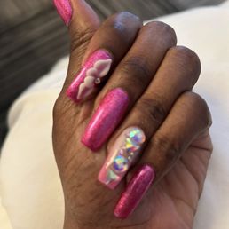 Birthday nails