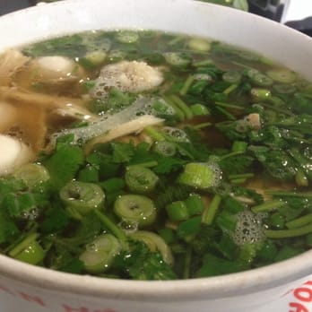 Pho Lien Hoa - Chicken pho with egg noodle instead of rice noodle. - Vietnamese Near Me - Oklahoma City, Oklahoma