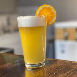 A Squared Brewing Company - Whetstone Wheat! So good and the orange really brings it together!