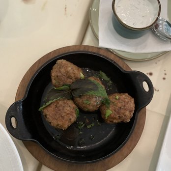 Mediterrano - Lamb keftedes "meatballs" tzatziki - Mediterranean Near Me - Naples, Florida Mediterrano - Lamb keftedes "meatballs" tzatziki - Mediterranean Near Me - Naples, Florida