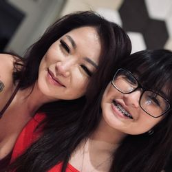 Did both their hair for an engagement party