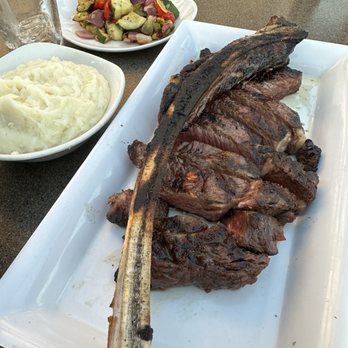 Parkers' Lighthouse - Ribeye for two with mashed potatoes and seasonal veggies - Seafood Near Me - Long Beach, California Parkers' Lighthouse - Ribeye for two with mashed potatoes and seasonal veggies - Seafood Near Me - Long Beach, California