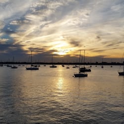 City Island Yacht Club - A beautiful view from the yacht club.