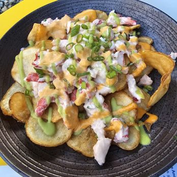 Blue Anchor - Lobster nachos - Seafood Near Me - Jersey City, New Jersey