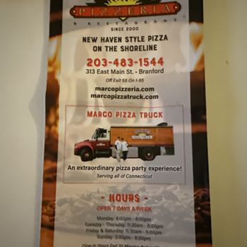 Marco Pizzeria & Restaurant - Pizza Near Me - Branford, Connecticut