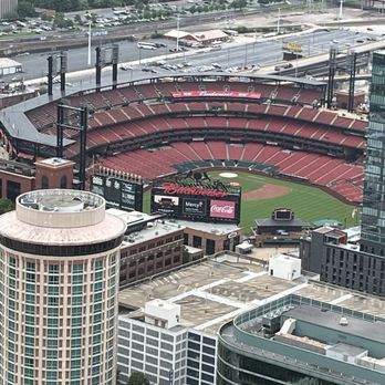 Gateway Arch - Busch stadium from the top of the Arch - Landmarks & Historical Buildings Near Me - St. Louis, Missouri