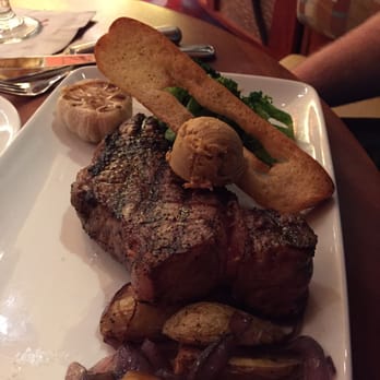 Kona Cafe - New York Strip with roasted garlic and bacon butter - Sushi Bars Near Me - Lake Buena Vista, Florida