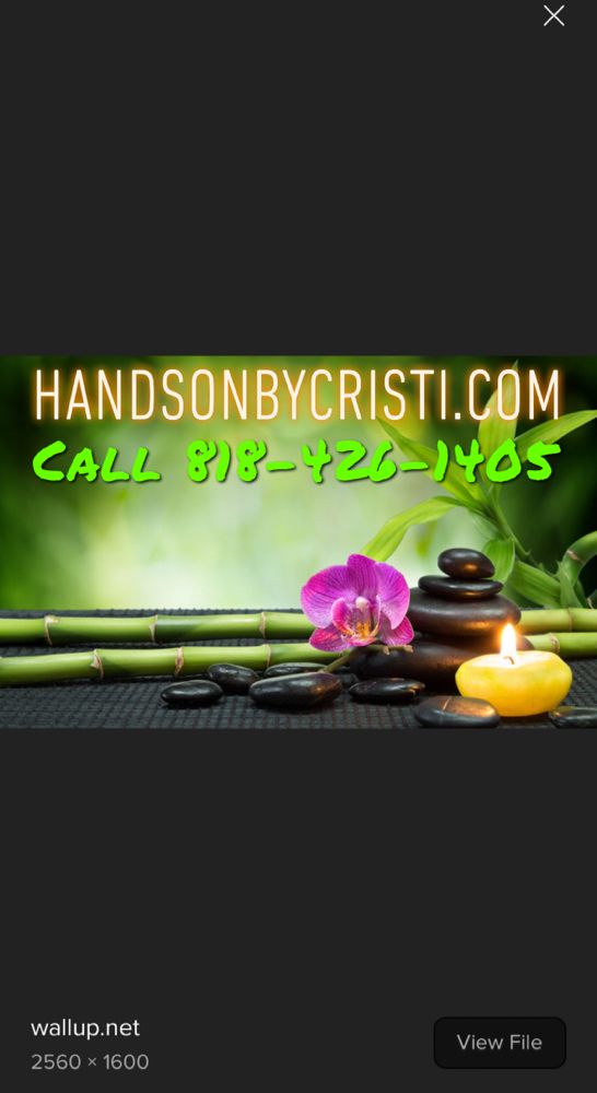 Hands On By Cristi Logo