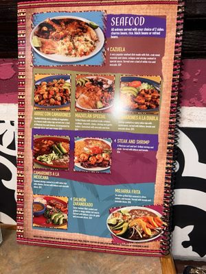 Menu photo 6 Mazatlan Mexican Grill And Bar Windsor Locks, CT