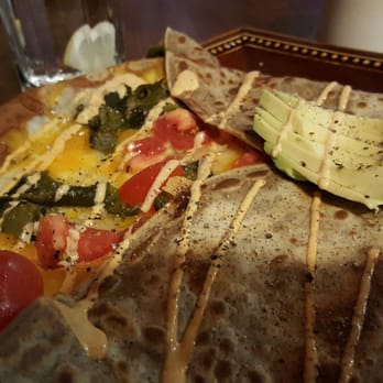 Renata's Creperie - Poblano crepe (exchanged bacon for avocado)...yummmmmmm! - Creperies Near Me - Arcata, California Renata's Creperie - Poblano crepe (exchanged bacon for avocado)...yummmmmmm! - Creperies Near Me - Arcata, California