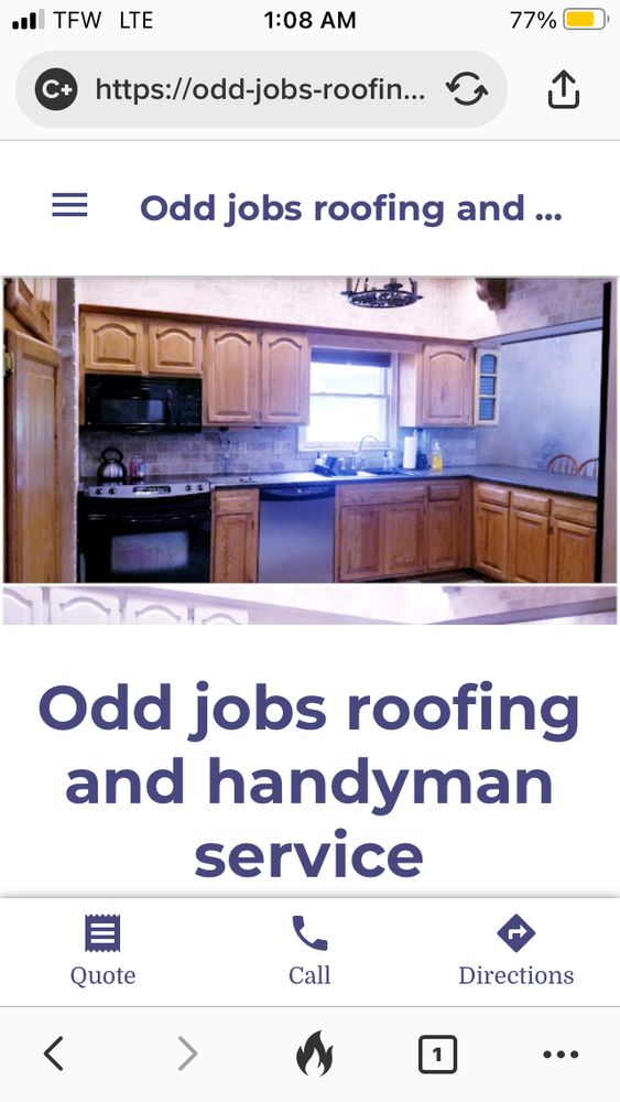 Slide of Odd jobs wrens ga