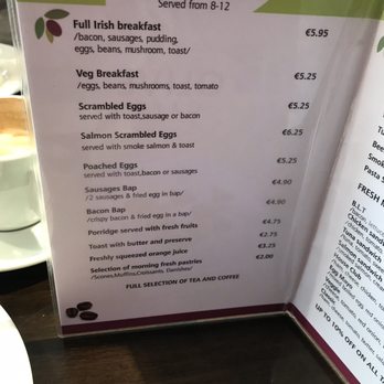 Olive Cafe - Menu breakfast - Cafes Near Me - Dublin, D