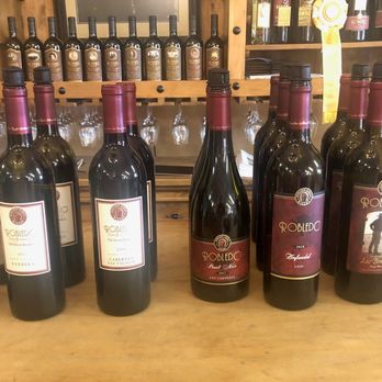 Robledo Family Winery - Some of our tastings during our 2021 visit. - Wineries Near Me - Sonoma, California