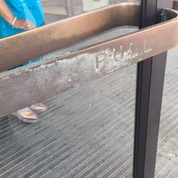 Macy's - Nasty door handle!