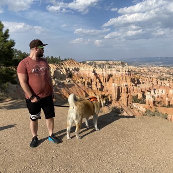 Bryce Canyon National Park - Zelda sniffing the largest diddle spot ever - Parks Near Me Bryce Canyon National Park - Zelda sniffing the largest diddle spot ever - Parks Near Me