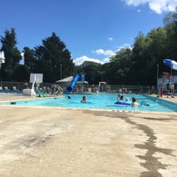 YMCA Camp Chase Day Camp & Family Swim Center - Nice sized pool with a few activities.