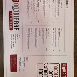 Banh Sen Noodle Bar & Street Food - Menu