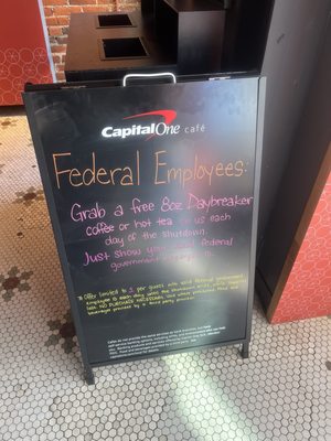 Menu photo 1 Capital One Café Washington, DC, DC Menu photo 1 Capital One Café Washington, DC, DC