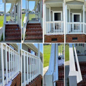 Lincolnlogs Handyman Services - We can rejuvenate your porches and decks to make them look new again! We also do repair work on rotting wood. - Handyman Near Me