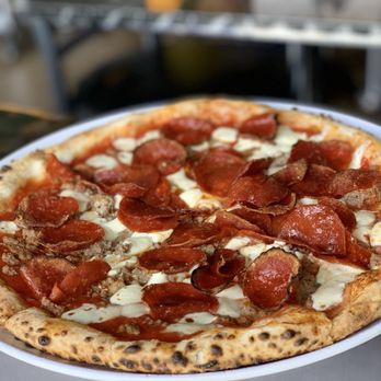 Pupatella - Sausage and pepperoni pizza - Pizza Near Me - Arlington, Virginia Pupatella - Sausage and pepperoni pizza - Pizza Near Me - Arlington, Virginia