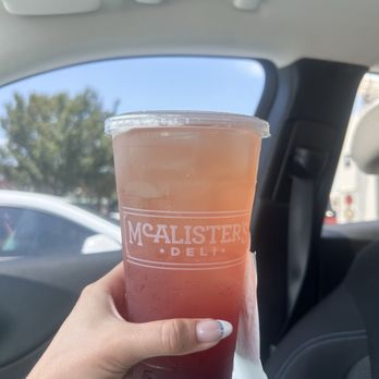 McAlister's Deli - Upside down pineapple lemonade - Delis Near Me - Norman, Oklahoma McAlister's Deli - Upside down pineapple lemonade - Delis Near Me - Norman, Oklahoma