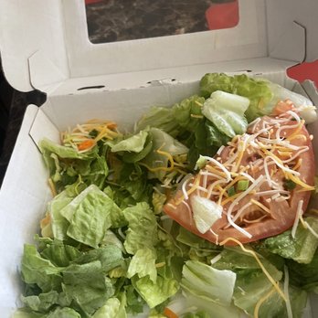 Buffalo Wild Wings - The salad that was on the bottom of some so call fresh boneless wings & fries - Sports Bars Near Me - Gurnee, Illinois