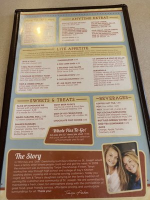 Menu photo 1 Kay's Kitchen Saint Joseph, MN Menu photo 1 Kay's Kitchen Saint Joseph, MN