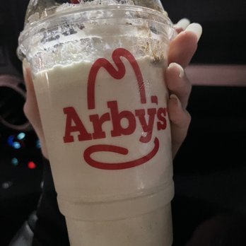 Arby's - Caramel cinnamon shake! So good with light flavors so it's perfect with food. - Fast Food Near Me - Presque Isle, Maine
