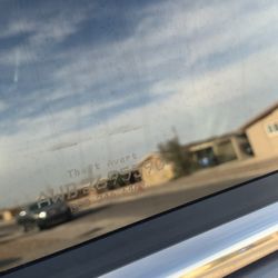 Ramirez Tinting & Alarms - This was the window not the tint