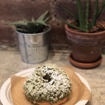 AlimamaTea - Matcha mochi donut - Desserts Near Me - New York, New York AlimamaTea - Matcha mochi donut - Desserts Near Me - New York, New York