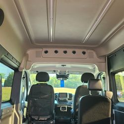 Mobility One Transportation - Rear heat and air system installed, along with side window installation.