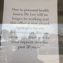 Highland Dental Group - Im so sad Dr. Lee closed...