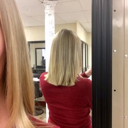 East Boston Beauty Academy - Balayage style to lighten my dirty blonde hair, love it!