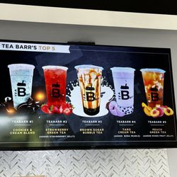 Tea Barr - Top 5 drinks