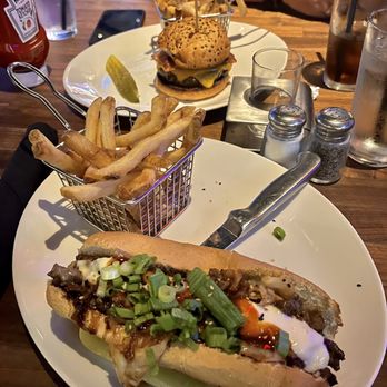 Yard House - Korean BBQ Cheesesteak BBQ Bacon Cheddar - New American Near Me - Sacramento, California Yard House - Korean BBQ Cheesesteak BBQ Bacon Cheddar - New American Near Me - Sacramento, California