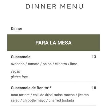 dLeña - The dinner menu - Mexican Near Me - Washington, DC, District of Columbia dLeña - The dinner menu - Mexican Near Me - Washington, DC, District of Columbia