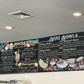Main Squeeze - Menu part 1 - Juice Bars & Smoothies Near Me - Alameda, California